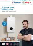 Greenstar 4000 Installer Brochure