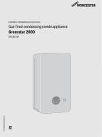 Greenstar 2000 installation instructions thumbnail