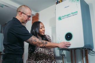 Talking greener heating